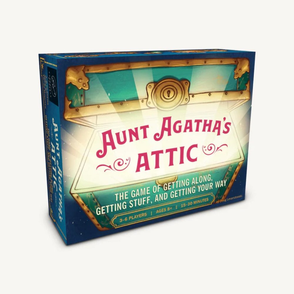 Chronicle Books Aunt Agatha's Attic Fast-paced Card Game, New